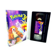 POKEMON 3 ZAKLĘCIE UNOWN FILM KASETA VIDEO VHS WYDANIE PL
