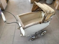 Zabytkowy przedwojenny wózek dla lalek firmy Schmetzer lata 30-te ,retro