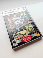 *** GTA GRAND THEFT AUTO SAN ANDREAS PLAYSTATION 2 PS2 3xA ***