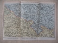 SCHLESISCH-BOHMISCHE GRENZLANDER-POGRANICZE ŚLĄSKO-CZESKIE przedw. MAPA