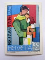 Szwajcaria - 50 lat Fundacji Pro Juventute - Mi. 763 ( z bl.18) ** OPIS !