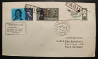 !! PTAKI - WIELKA BRYTANIA 1972 - KOPERTA - STAN BDB !