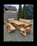 Meble Biesiadne, Ogrodowe Staropolskie, Rustykalne- 100% JESIONOWE