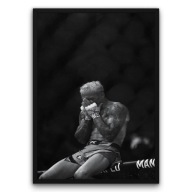 Plakat z ramą 50x70cm Cichy Zwycięzca UFC Sport Walka MMA Design Prezent