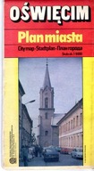 OŚWIĘCIM - PLAN MIASTA Z 1992 ROKU.
