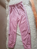 spodnie Dresy różowe roz 36