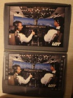 LOT - POLSKIE LINIE LOTNICZE - POILSH AIRLINES - KABINA PILOTÓW - PUZLE