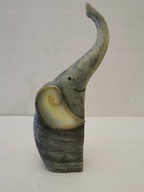 FIGURKA rzeźba art deco DO GABLOTY SŁOŃ