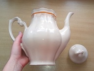 CHODZIEŻ DZBANEK DO KAWY PORCELIT ECRU FASON 1500