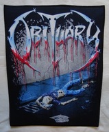 Obituary Slowly We Rot Ekran Mega Duża Naszywka Patch Florida Death Metal