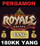 ROYALE ONLINE PERGAMON S2 ROYALE2 180KK YANG 180.000.000 YANG METIN2