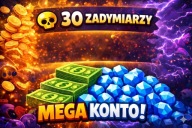 MEGA KONTO BRAWL STARS 30 ZADYMIARZY