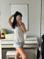 Bluzka damska, młodzieżowa KROPKI rozm.S