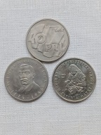 Stare monety 100 zł - 1984 - 85 r, 3 szt.