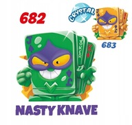 SUPER ZINGS THINGS SERIA 9 GUARDIANS OF KAZOOM ***NASTY KNAVE 682 ZIELONY**