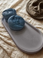 Luksusowe naturalne mydło lawendowe 3szt + mydelniczka PREZENT