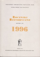 Roczniki Historyczne 62 1996 ; jak nowa