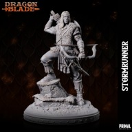 Stormrunner - HotB - figurka RPG DnD D&D - druk 3D 14K