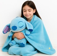 STICH STITCH KOC Przytulanka Kocyk Zestaw 3w1 Maskotka 55CM Poduszka DZIECI