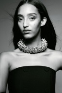 H&M naszyjnik z kryształkami Elegancki gruby Studio