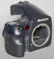 Aparat Mamiya 645 DF+ migawka niesprawna, bez matówki i koszyczka baterii