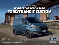Ford Transit Custom 01 / 2021 prospekt cennik PL