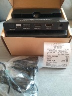 LKV862 Rozdzielacz Splitter HDMI 8K 60Hz 1×2 Dolby Vision HDR10+ Gwarancja!