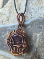 The Rock - wisior z krysztalem górskim w aurze