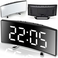 ZEGAR CYFROWY ZEGAREK ELEKTRONICZNY CYFROWY TEMPERATURA GODZINA BUDZIK LCD