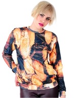 BLUZA 3D PRINT NADRUK ROZM. L
