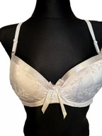 Elegancki gładki atłasowy biustonosz stanik r. 80C