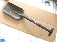 100-letnia Polska ŁOPATA do ŁADOWANIA WĘGLA do LOKOMOTYWA Pociąg PANCERNY