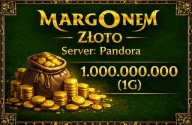 MARGONEM PANDORA 1G (1.000.000.000) Gold/złoto - emki Server Pandora