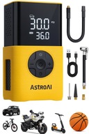 AstroAI L7S Kompresor Pompka do Opon Samochodowych Piłek Bezprzewodowy LED