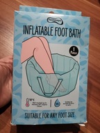 Dmuchany basenik miseczka do stóp 22 x 13 x 4 cm Footsteps