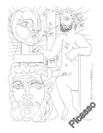 PABLO PICASSO - VOLLARD SUITE #157 - 1956 r.!