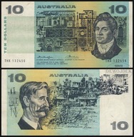 BNA - AUSTRALIA 10 Dolarów Dollars 1976 THX # P45b # VF