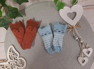 Skarpetki niemowlęce 0-3mies 2pak