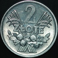 2 złote 1971 - około menniczy egzemplarz