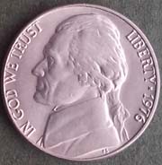 5 centów - 1976 USA - Thomas Jefferson
