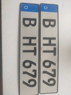 tablice rejstracyjne kolekcjonerskie samochodowe0$