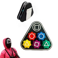 KOSTKI kości GONGGI GONGI GONG-GI + PUDEŁKO PODSTAWKA - GRA SQUID GAMES