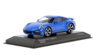 Jedyny! Najnowsze Porsche 911 Turbo S 992 blue - Minichamps / PMA 1:43 *N