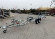 TEMARED Przyczepa dluzyca dwuosiowa TEMARED PROFILE 612x123x40cm DMC:750kg