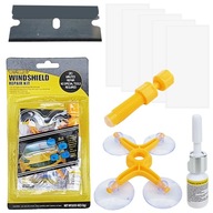 ZESTAW NAPRAWCZY SZYBY SAMOCHODOWEJ KLEJ NAPRAWY