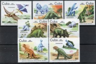 KUBA dinozaury Mi 2919-25**