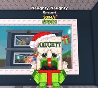 Roblox | Naughty Naughty 3M/s | Steal a brainrot