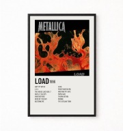 Plakat A4 z ramką METALLICA "LOAD" 21x29,7cm
