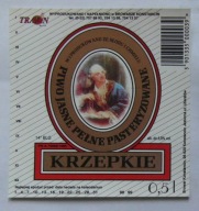 ETYKIETA PIWO KRZEPKIE BROWAR KONSTANCIN