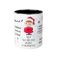 ŚWIĄTECZNY KUBEK ZAJEBISTOŚCI NA PREZENT MAŁA MI MEGA HIT BOŻE NARODZENIE